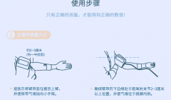 <b>电子血压计怎么用?一张图可看懂使用方法！</b>